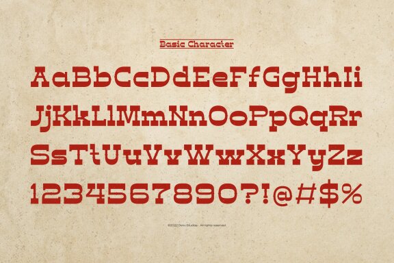 Horse Speed | Western Slab Serif