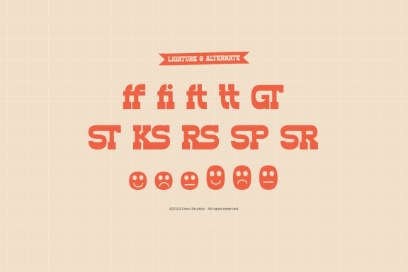 O_Feel | Slab Serif Font