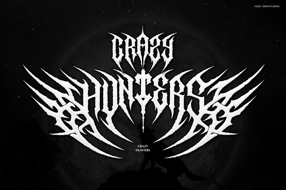 Blaizor Skyzo | Black Metal Font