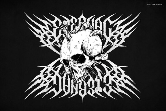 Blaizor Skyzo | Black Metal Font