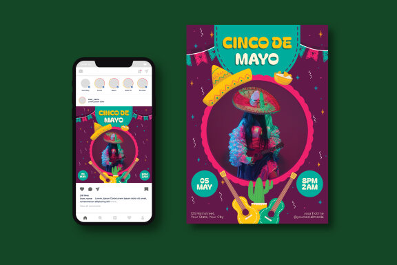 Cinco de mayo Flyer