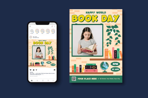 World Book Day Flyer