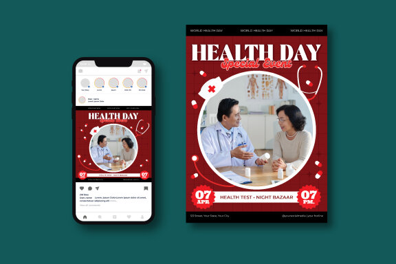 World Health Day Flyer