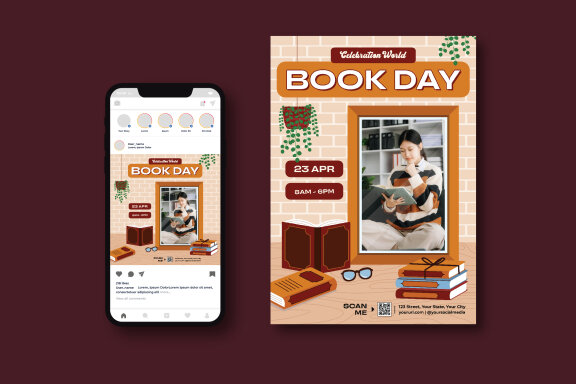 World Book Day Flyer