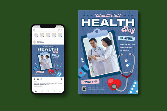 World Health Day Flyer