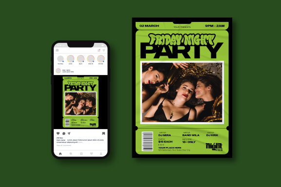 Night Party Flyer