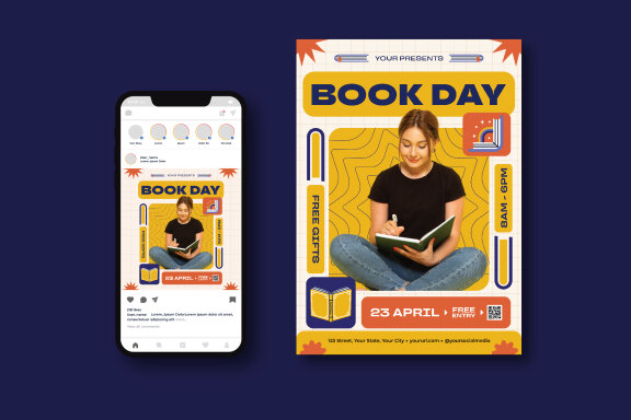 World Book Day Flyer