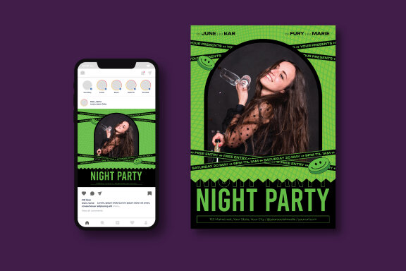 Night Party Flyer
