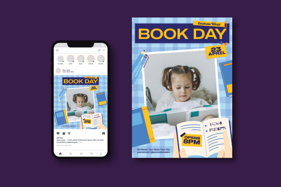 World Book Day Flyer