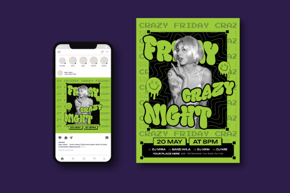 Night Party Flyer