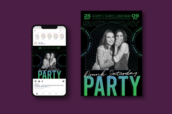 Night Party Flyer