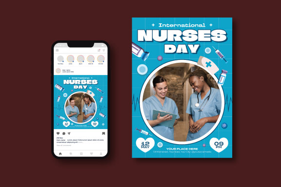 International Nurses Day Flyer