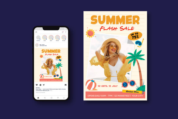 Summer Sale Flyer