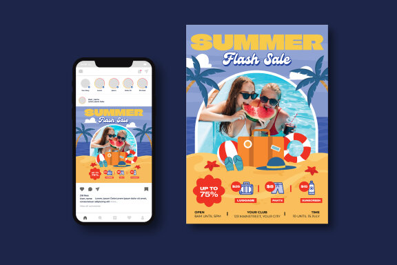 Summer Sale Flyer