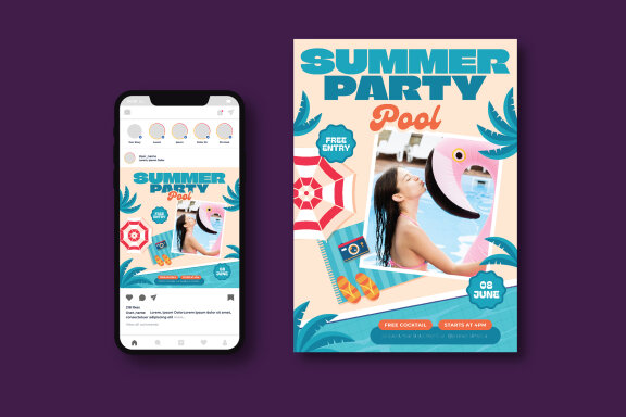 Summer Party Flyer