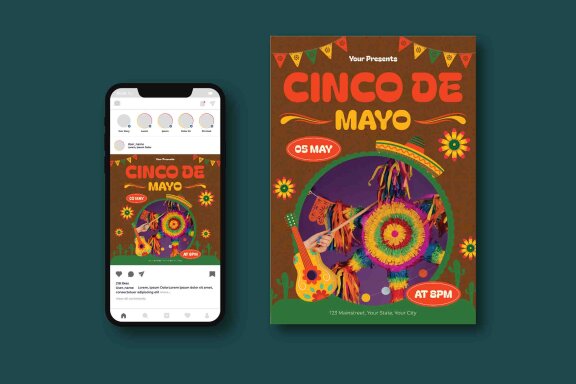 Cinco de mayo Flyer