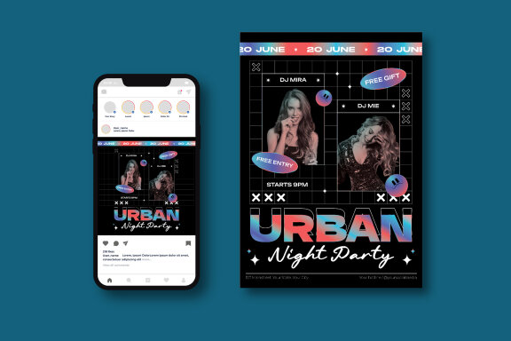 Night Party Flyer