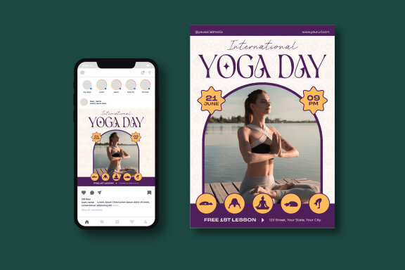 International Yoga Day Flyer