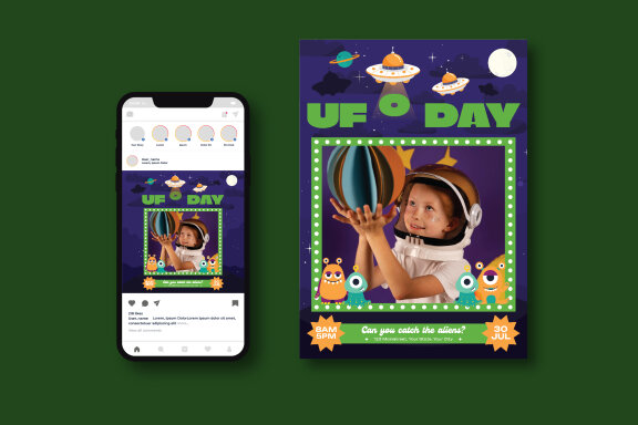 World UFO Day Flyer