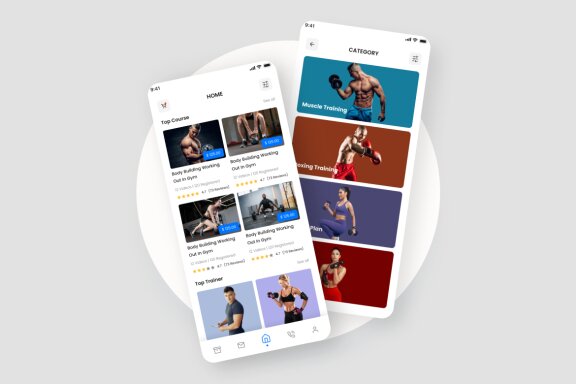 Fitness App UI KIt