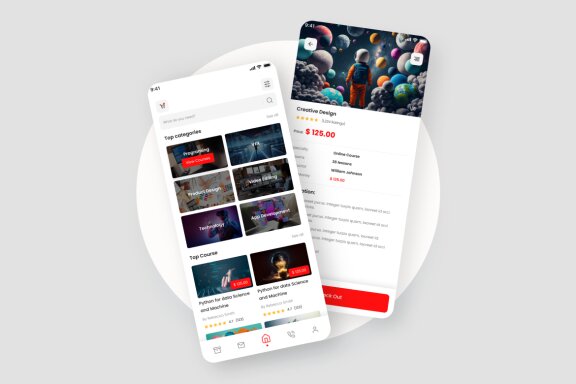 Online Course App UI Kit
