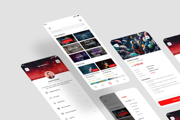 Online Course App UI Kit