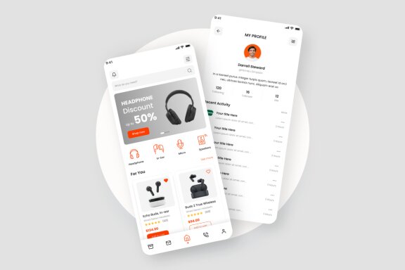 Ecommerce App UI Kit