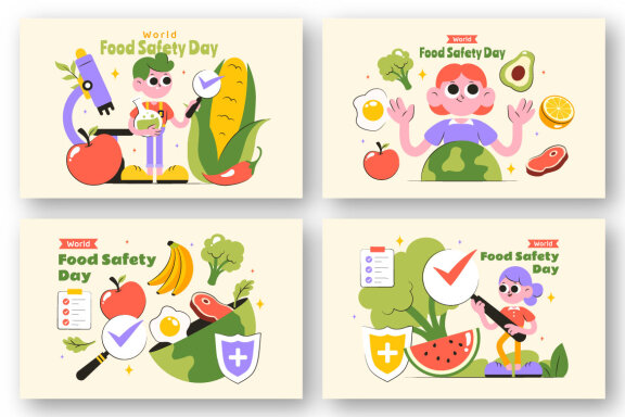 13 World Food Safety Day Illustration