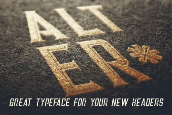 Alter - Vintage Style Font