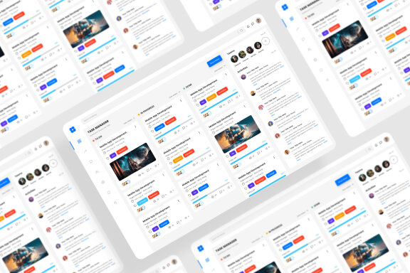 Task Manager Dashboard UI Kit