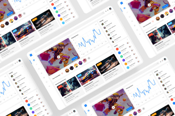 Games Dashboard UI Kit