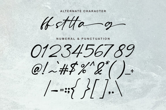Sigagag Signature Display Font