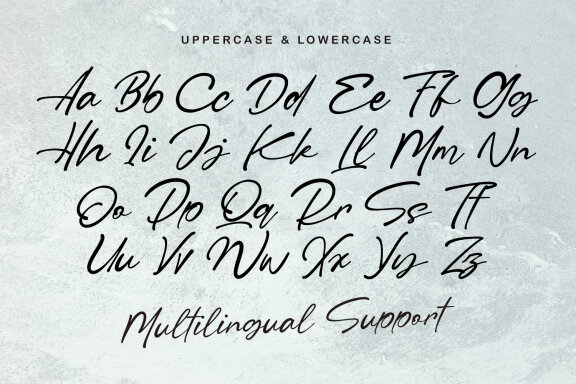 Sigagag Signature Display Font