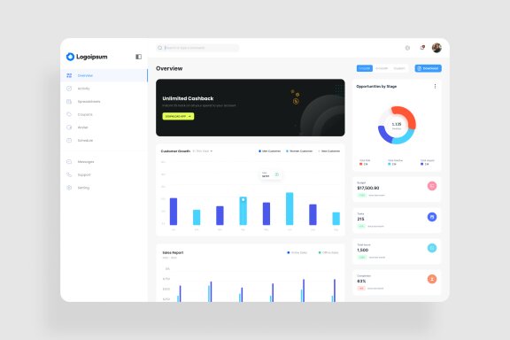 Finance Dashboard UI Kit