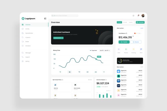 Finance Dashboard UI Kit