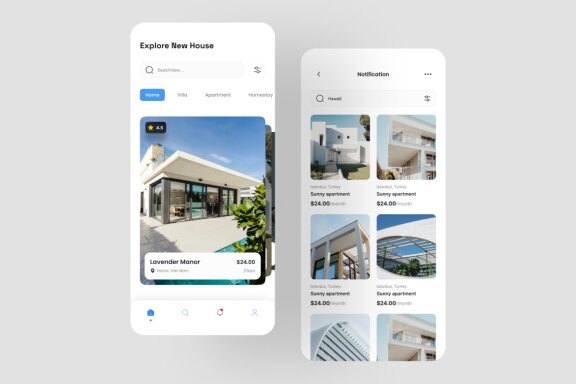 Housy - Real Estate App UI Kit