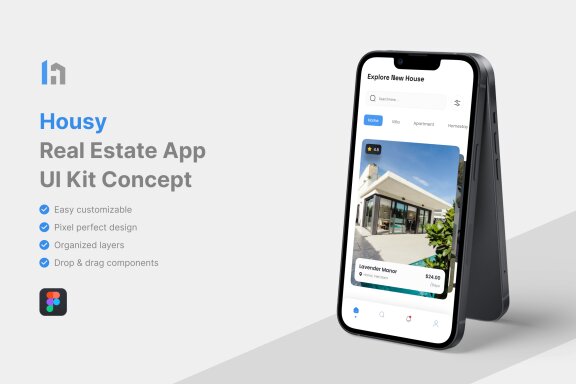 Housy - Real Estate App UI Kit