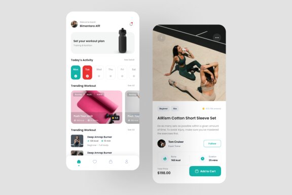 Fitness App UI Kit