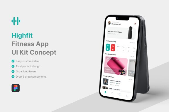 Fitness App UI Kit