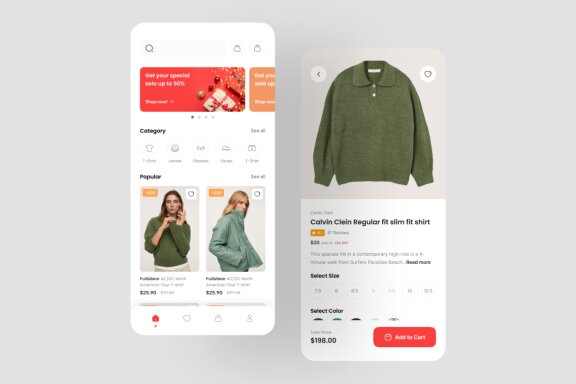 Fashion App UI Kit