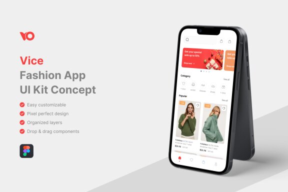 Fashion App UI Kit