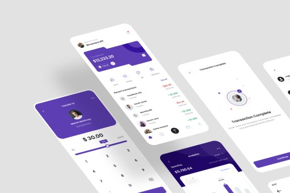 E-Wallet App UI Kit