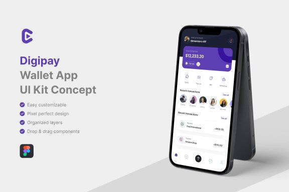 E-Wallet App UI Kit