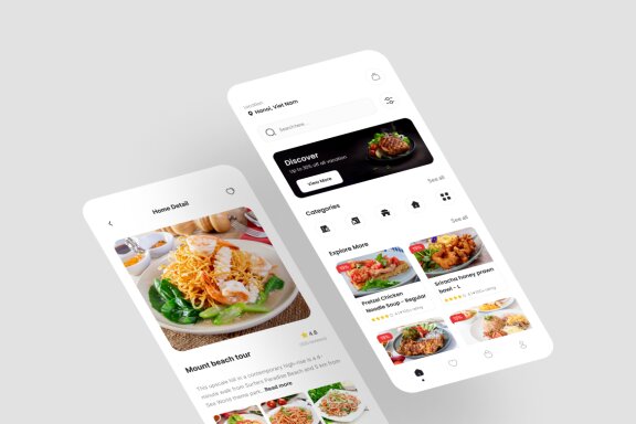 Food Deliver App UI Kit
