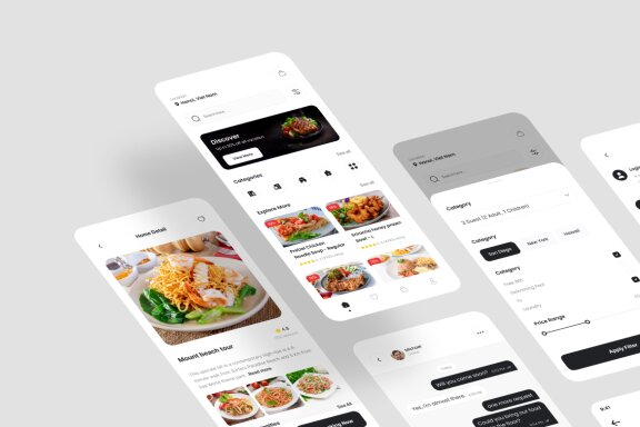 Food Deliver App UI Kit