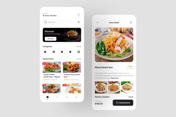Food Deliver App UI Kit