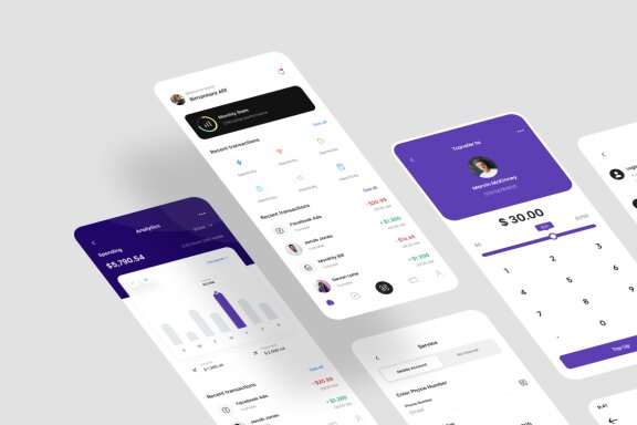 E-Wallet App UI Kit