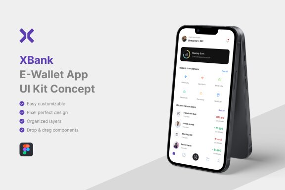 E-Wallet App UI Kit