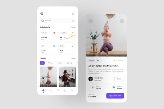 Workout App UI Kit