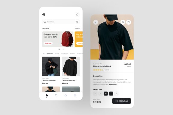Fashion App UI Kit